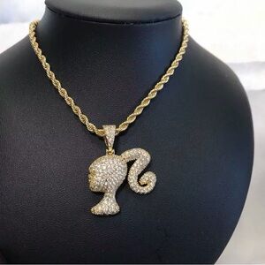 Barbie diamond necklace